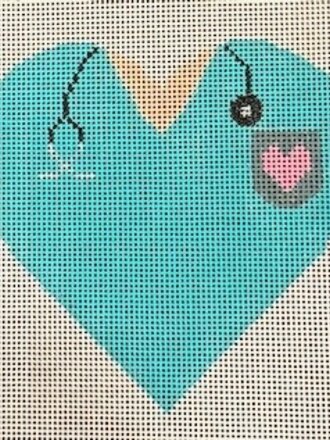 Vallerie Needlepoint Gallery H35 Nurse/Doctor Heart