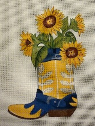 Melissa Shirley Designs MLT243 Sunflower Boot