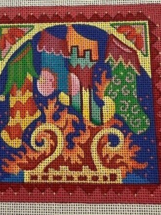 Melissa Shirley Designs 1126C Stockings Were Hung