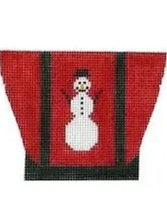 Vallerie Needlepoint Gallery T03 Snowman Mini Tote