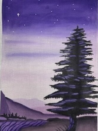 Alice Peterson EK104 Purple Night