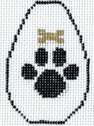 The Meredith Collection KO4A Paw w/Bone Key Fob Kit