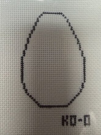 The Meredith Collection KO0 Blank Canvas Key Fob Kit