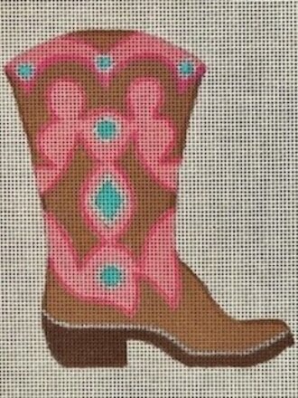 Raymond Crawford HO2165 Cowboy Boot w/Pink & Turquoise