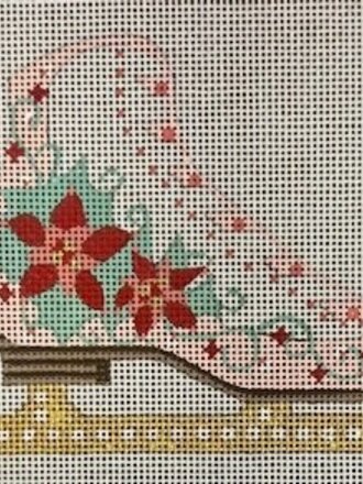 Danji Designs CH1658 Ice Skate w/Poinsettia