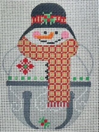 Danji Designs CH1498 Jingle Snowman w/Black Hat