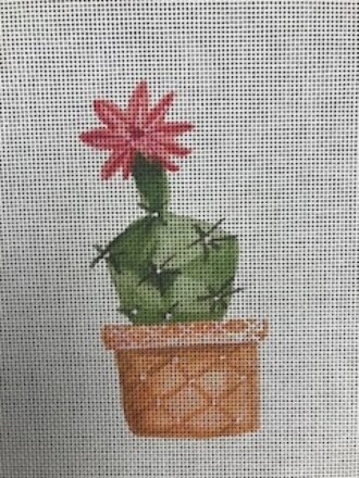The Collection 479A Cactus w/Flower on top