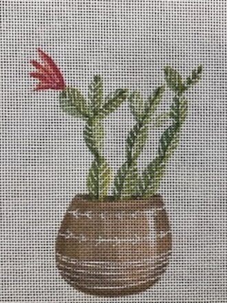 The Collection 479B Cactus w/Flower