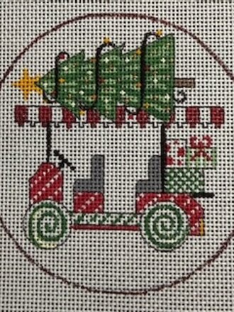 Alice Peterson X729 Christmas Golf Cart