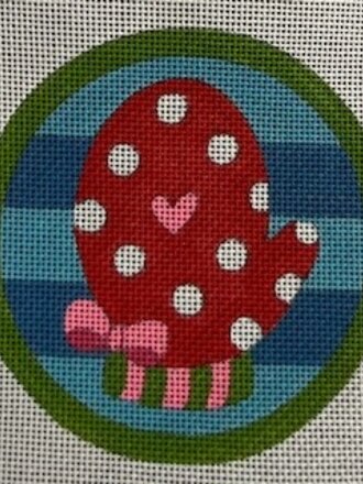 Alice Peterson X718 Polka Dot Mitten
