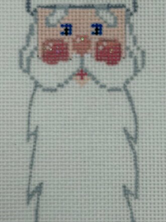 The Needleworks, Austin CD420 Whiskers, Long Santa w/Red hat & star