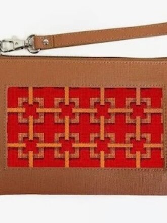 Bradley Leather Pouch - Brown