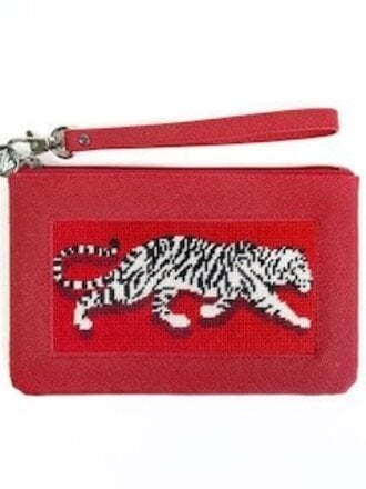Bradley Leather Pouch - Red