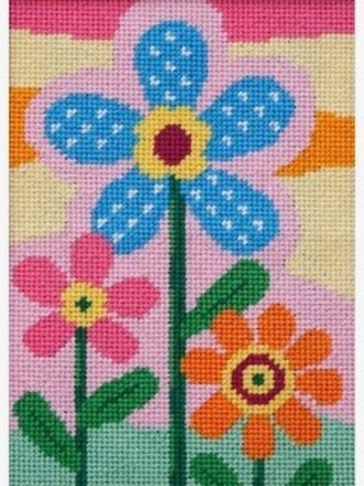 Alice Peterson Three Flowers #5031