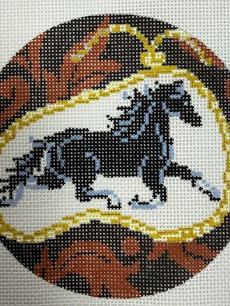 Patti Mann 90336 Horse in Lasso
