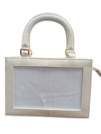 Threaded & Tipsy TT01 Cream Self-Finishing Leather Purse