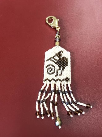 Kokopeli Scissor Fob