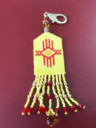 Sandia Sun Scissor Fob