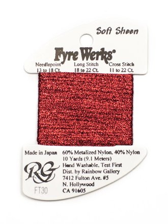 Rainbow Gallery Fyre Werks Soft Sheen