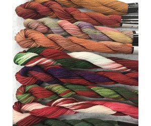 Overdyed Cotton Floss 1 - Twisted Stitches Needlepoint, LLC