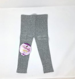 Noggi Pink Fur Patch Cotton Leggings