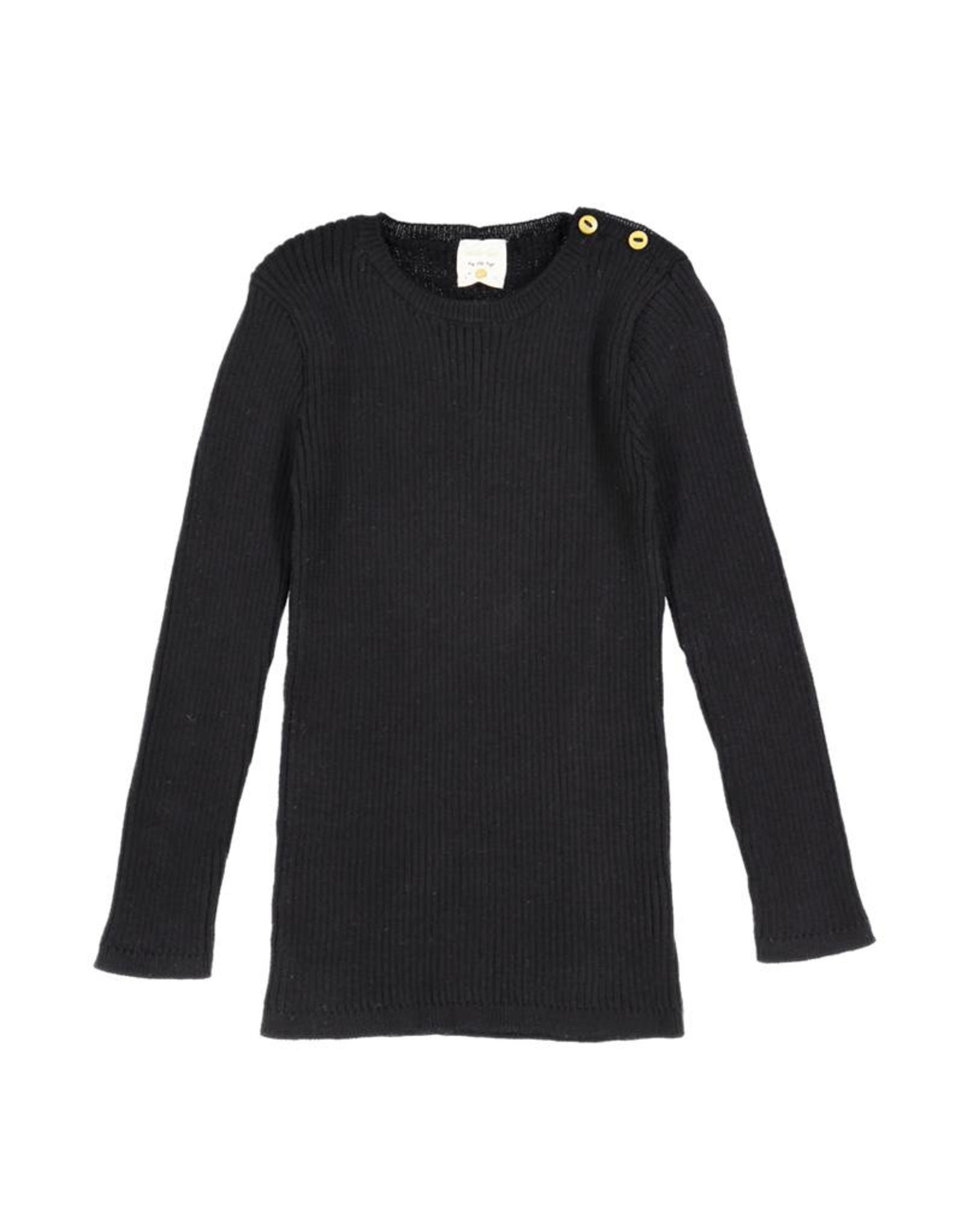 Analogie Analogie SS19 Ribbed Knit Long Sleeve Top