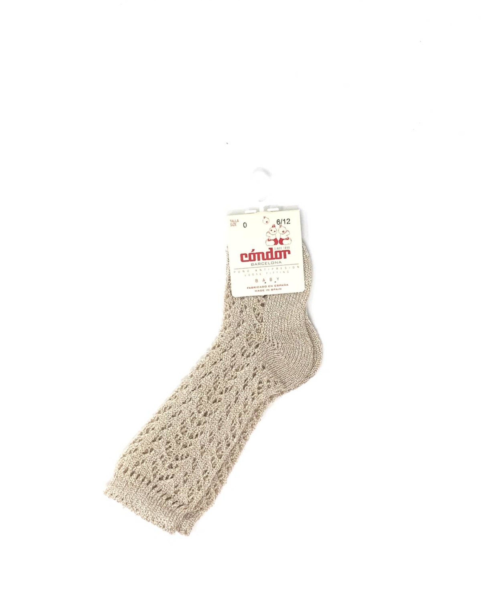 Condor Condor Shimmer Crotchet Knee Sock