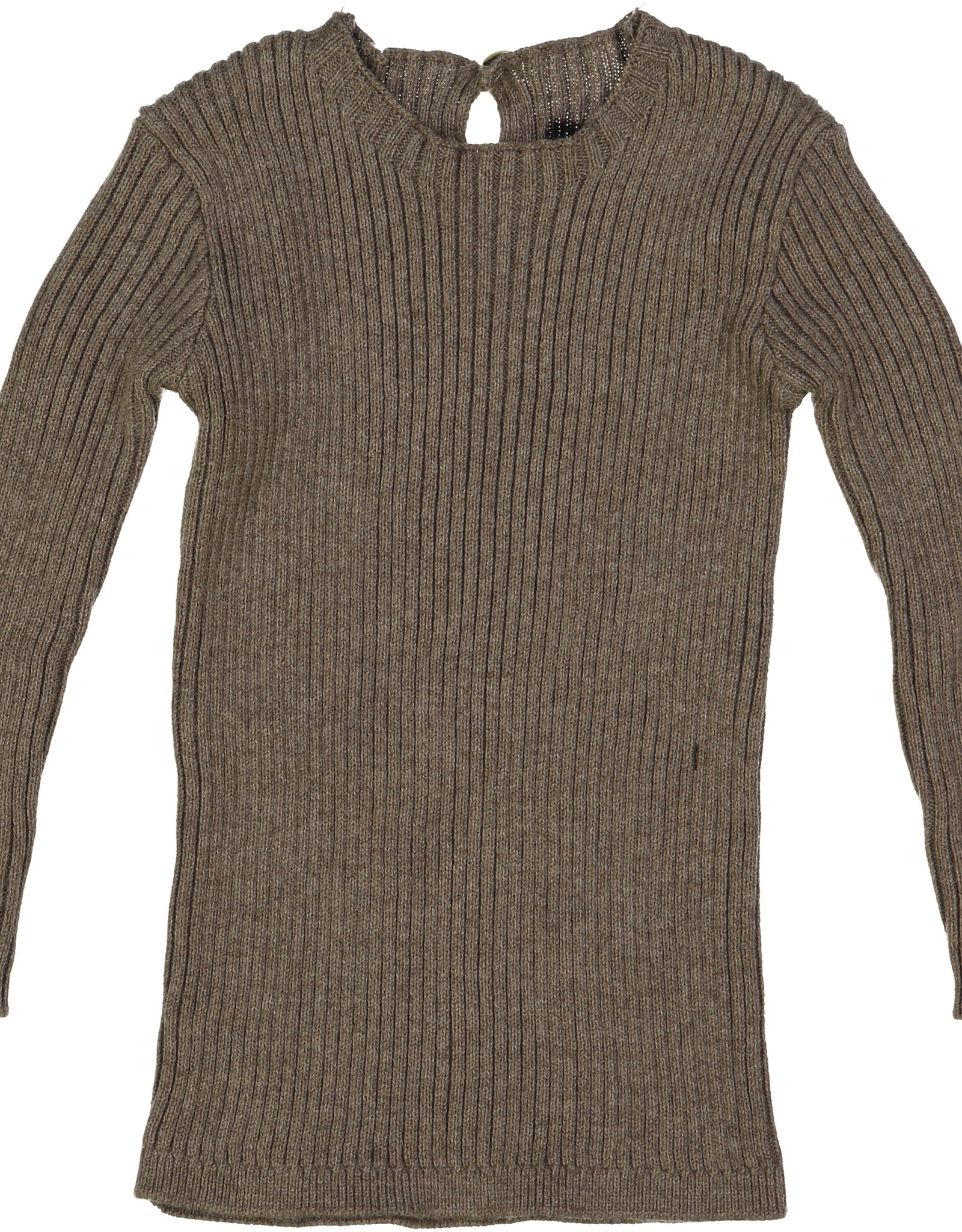 ribbed knit sweater