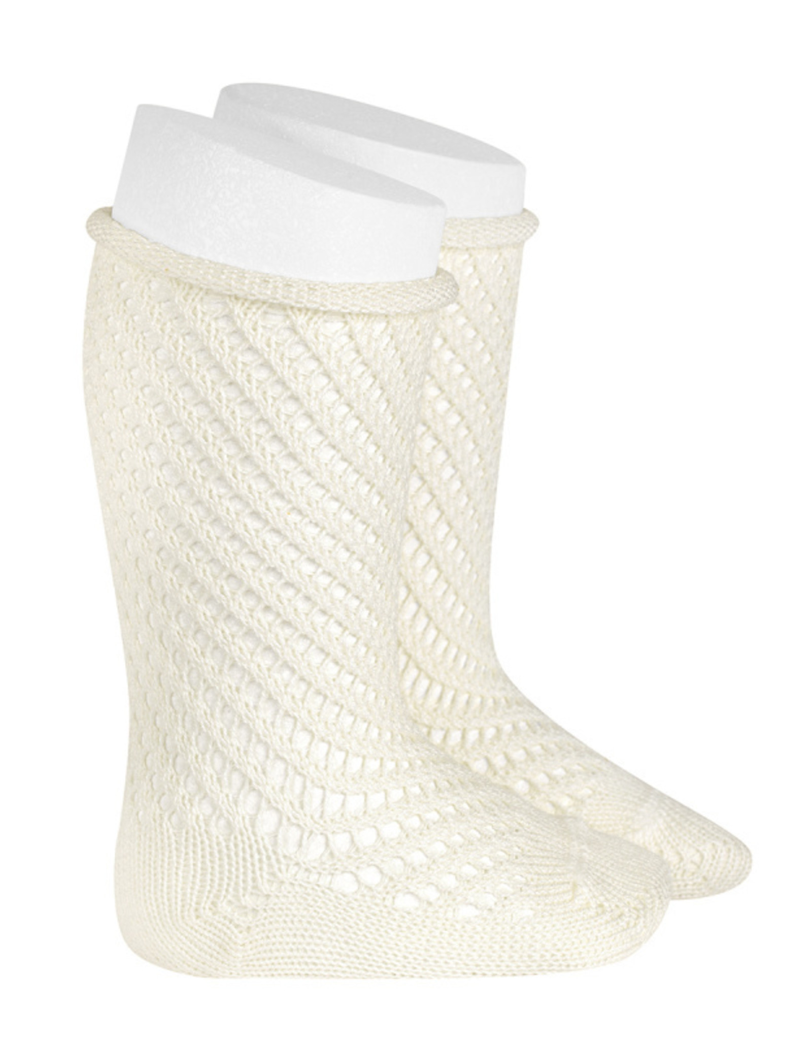 Condor Condor Crochet Knee Sock with Rolled Cuff