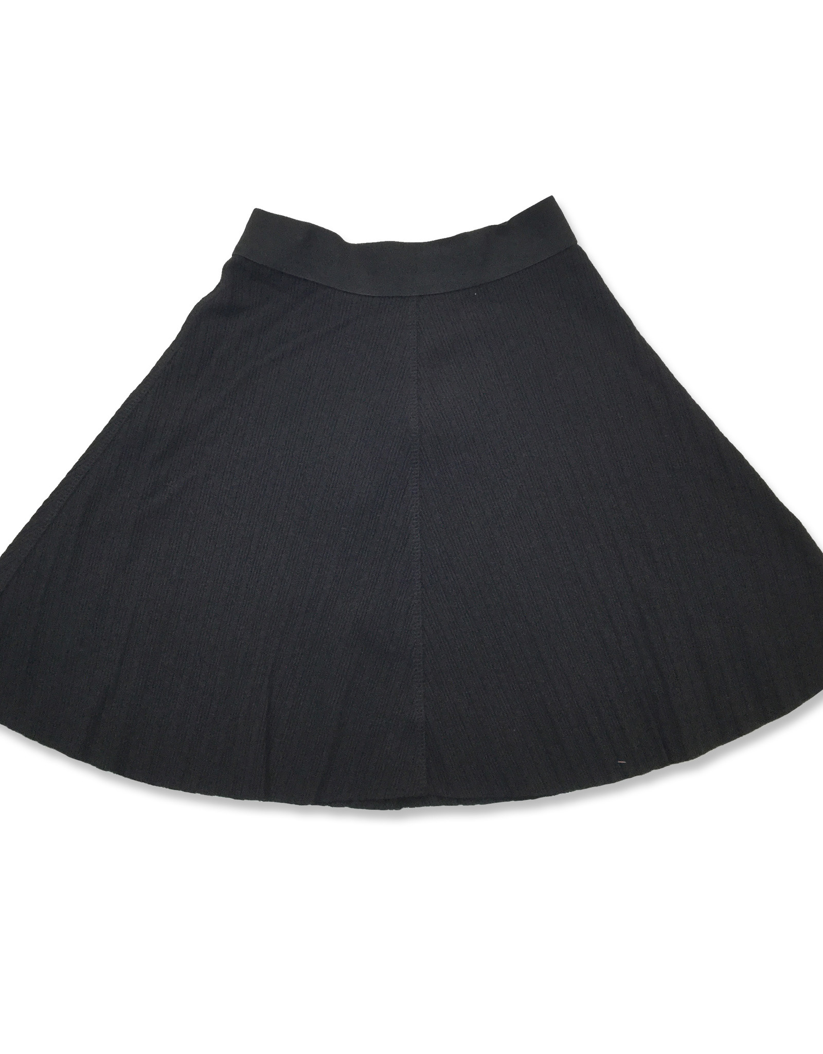 24/7 24/7 Rib Flare Skirt with Elastic Waist