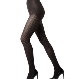 Memoi Memoi Diamond Argyle Opaque Tights