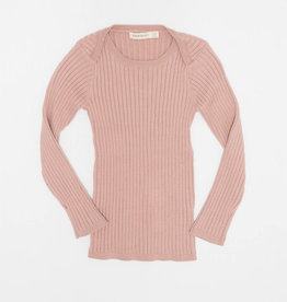 FRAGILE Fragile Ribbed Sweater Top