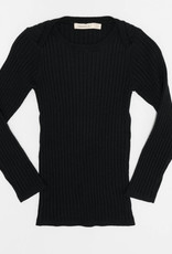 FRAGILE Fragile Ribbed Sweater Top