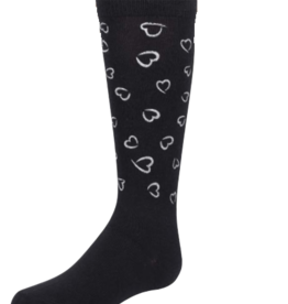 Zubii Zubii Felt Hearts Knee Sock