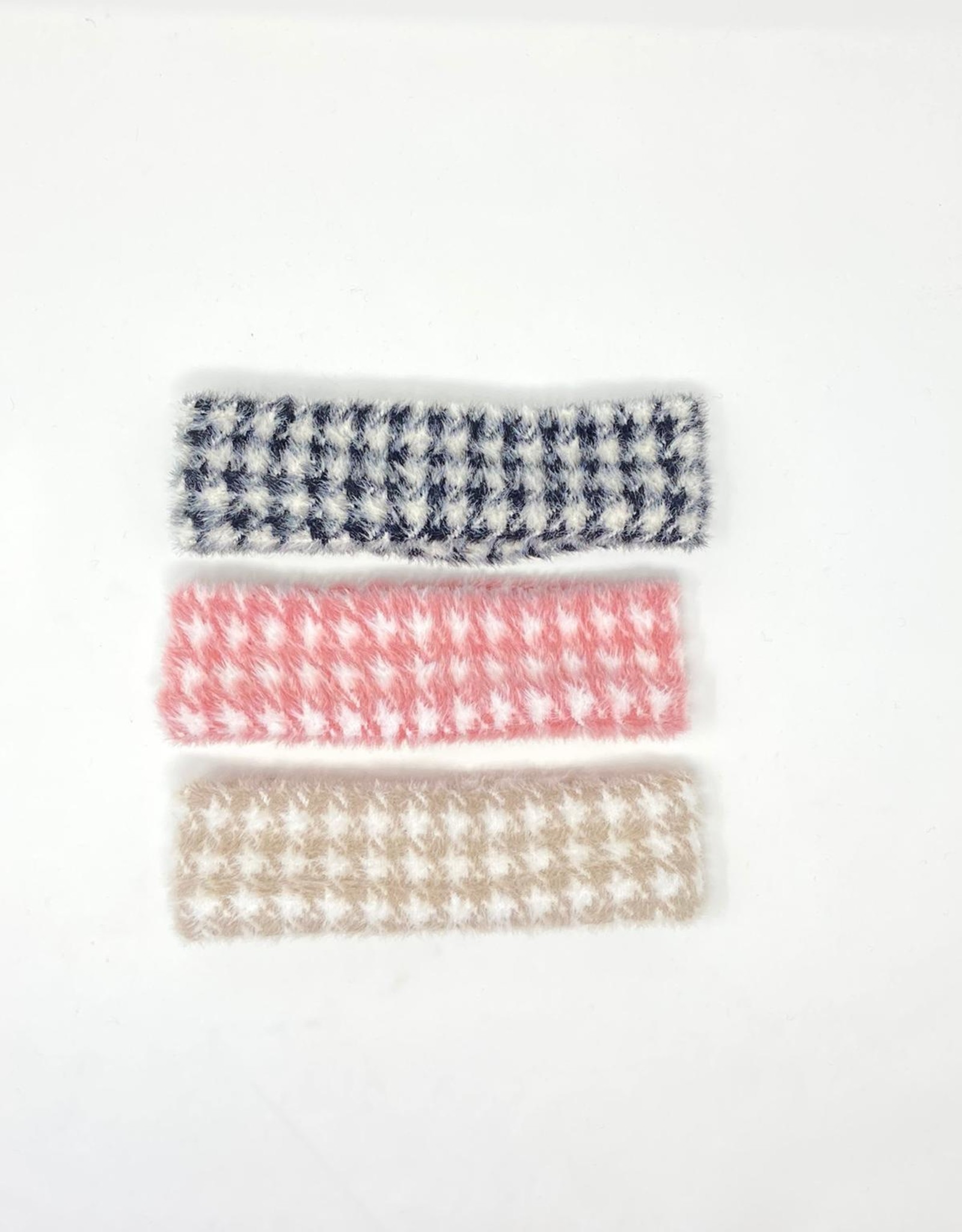 Dacee Dacee Houndstooth Winter Girls Headwrap