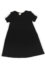 Analogie ANALOGIE SHORT SLEEVE LINEAR DRESS