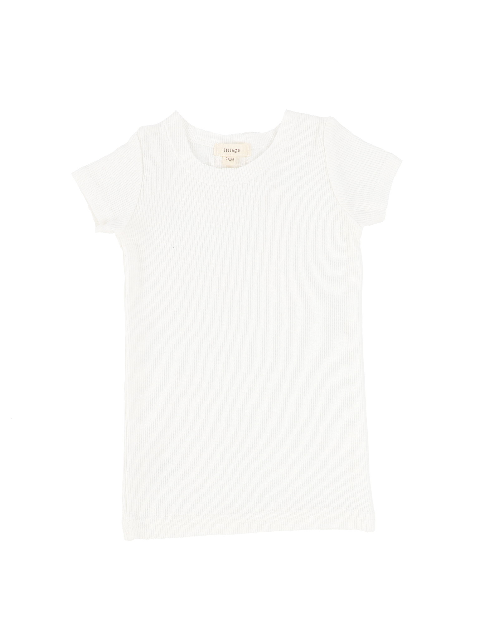 LIL LEGS LIL LEGS RIB SHORT SLEEVE TEE BASIC COLORS SS21