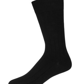 Memoi Memoi Mens Ribbed Extra Wear 3-Pack Socks
