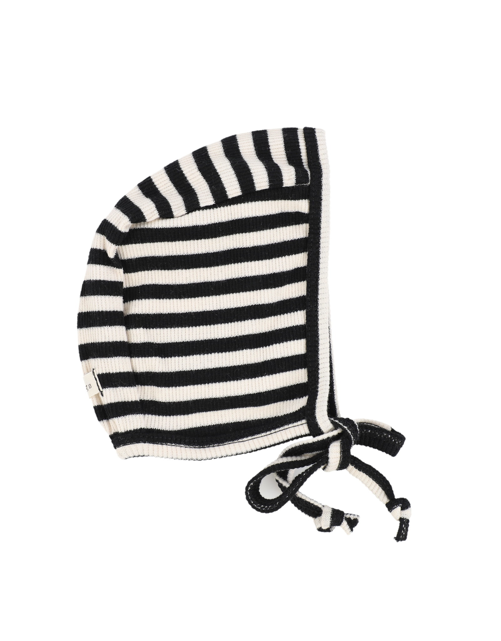 LIL LEGS FW21 Stripe Classic Ribbed Bonnet