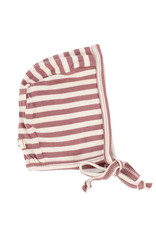 LIL LEGS FW21 Stripe Classic Ribbed Bonnet