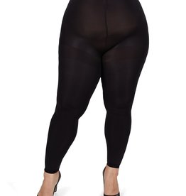 Curvy Curvy by Memoi Super Matte Opaque 100D CT Footless Tights