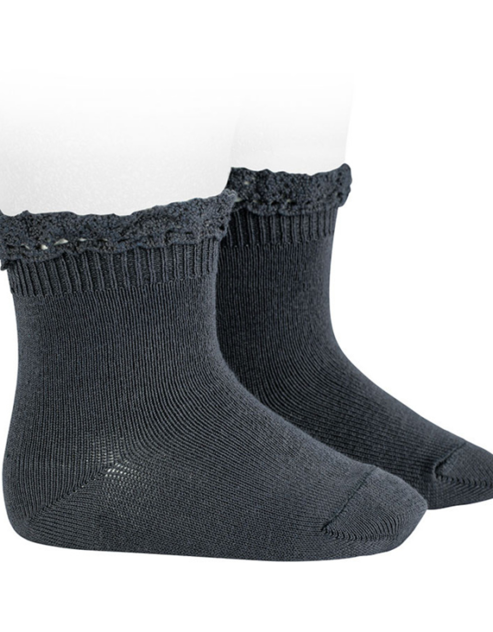 Condor Condor Midcalf Sock with Lace Trim