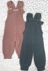 BZZY BZzy Chunky Knit Romper with Mohair Straps