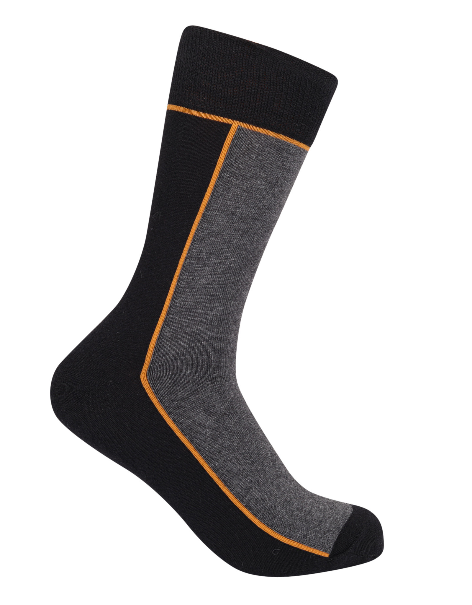 Zubii Zubii Contrast Seam Mens Sock