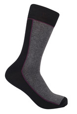 Zubii Zubii Contrast Seam Mens Sock