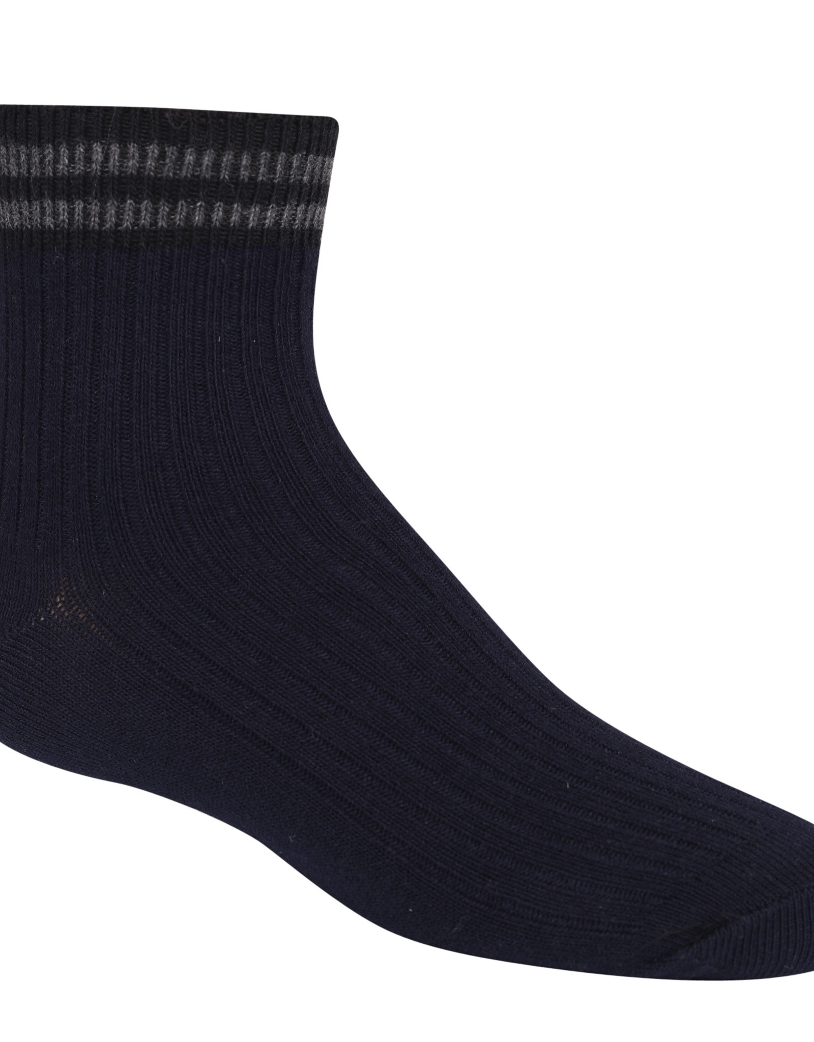 Zubii Zubii Varsity Striped Ankle Sock