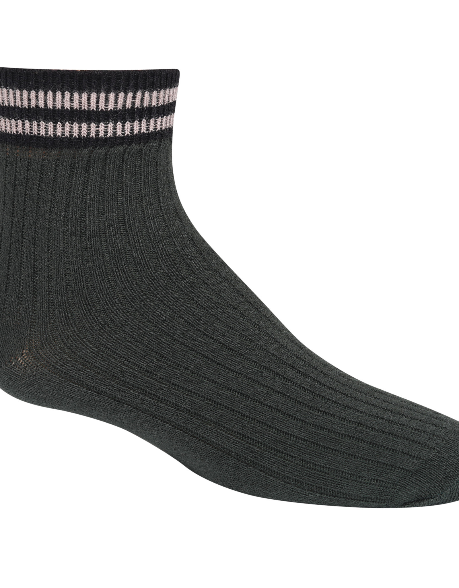 Zubii Zubii Varsity Striped Ankle Sock