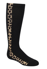 Zubii Zubii Linear Print Knee Sock