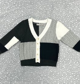 N18 N18 Cable and Rib Combo Knit Cardigan