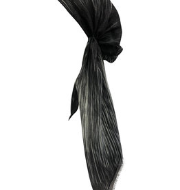 Dacee Dacee Airbrush Lurex Pre-Tied Headscarf with Velvet